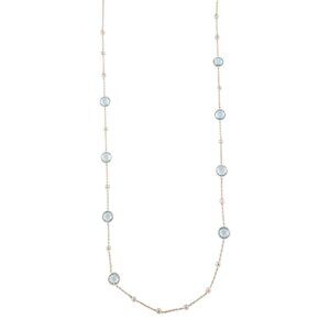 IPPOLITA STERLING SILVER 925 TOPAZ LOLLIPOP STATION NECKLACE D
